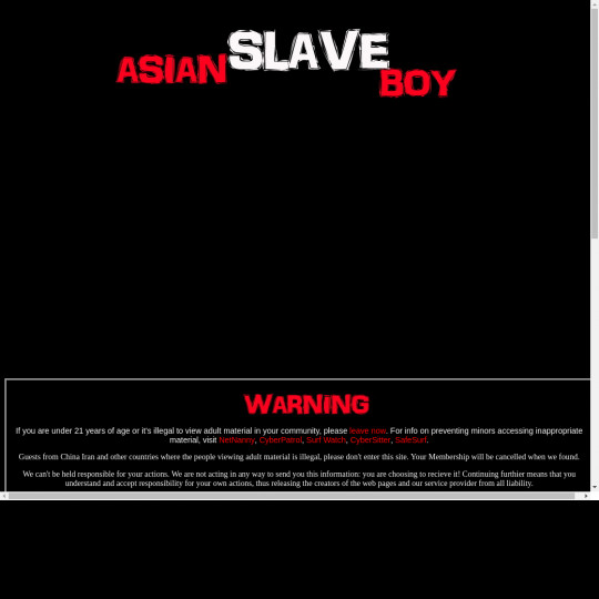 asian slave boy