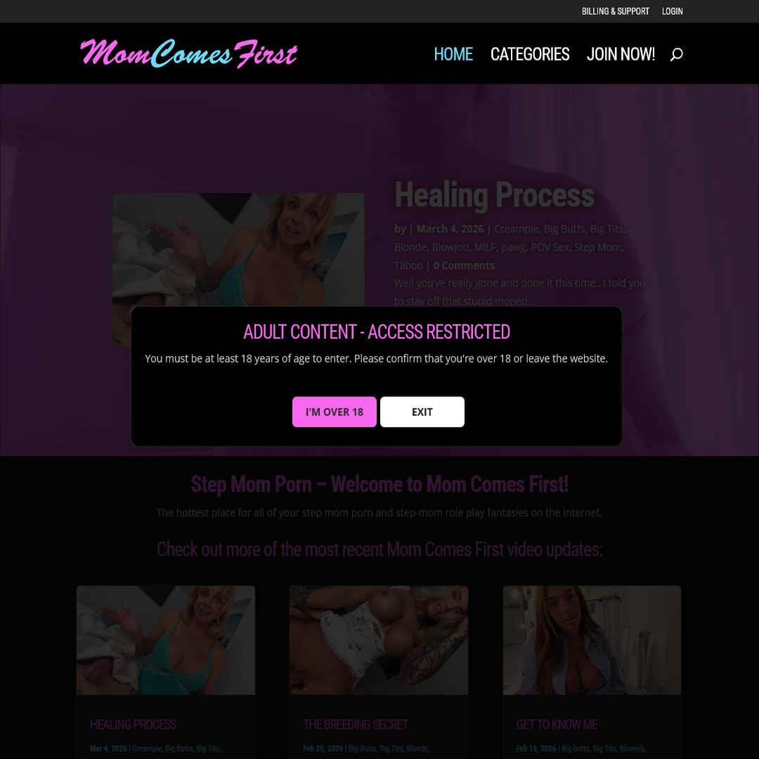 mom comes first passwords